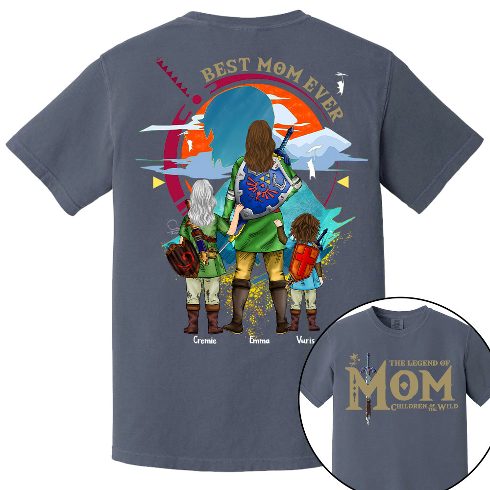 Personalized The Legend of Mom Children Of The Wild, Best Mom Ever Shirt, Gif For Mother's Day A2110 Tu20