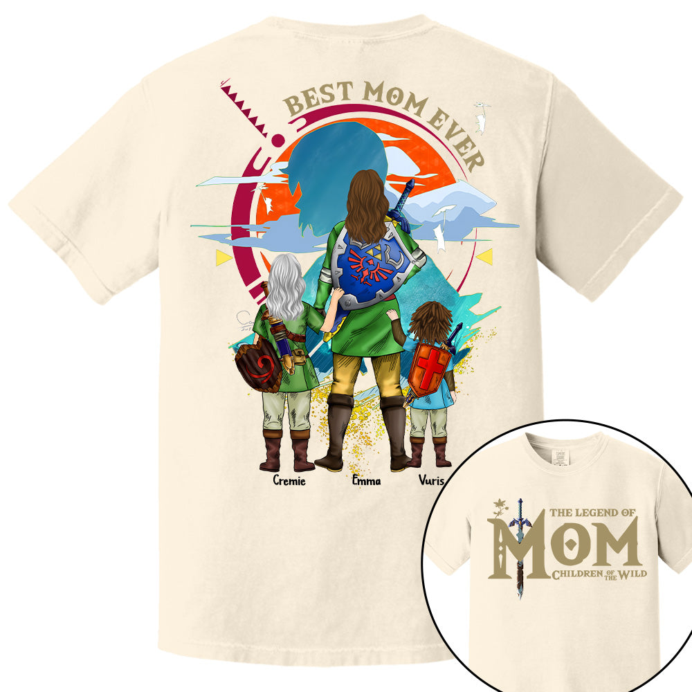 Personalized The Legend of Mom Children Of The Wild, Best Mom Ever Shirt, Gif For Mother's Day A2110 Tu20