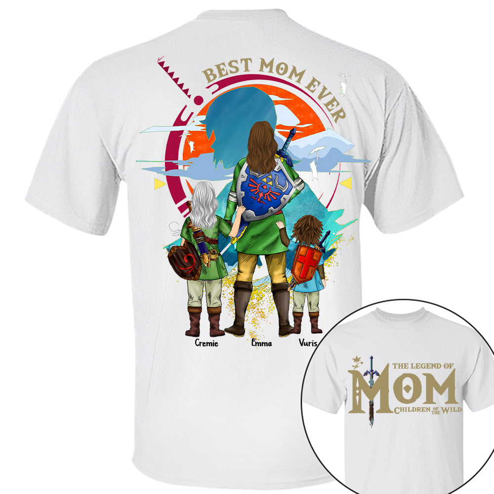 Personalized The Legend of Mom Children Of The Wild, Best Mom Ever Shirt, Gif For Mother's Day A2110 Tu20