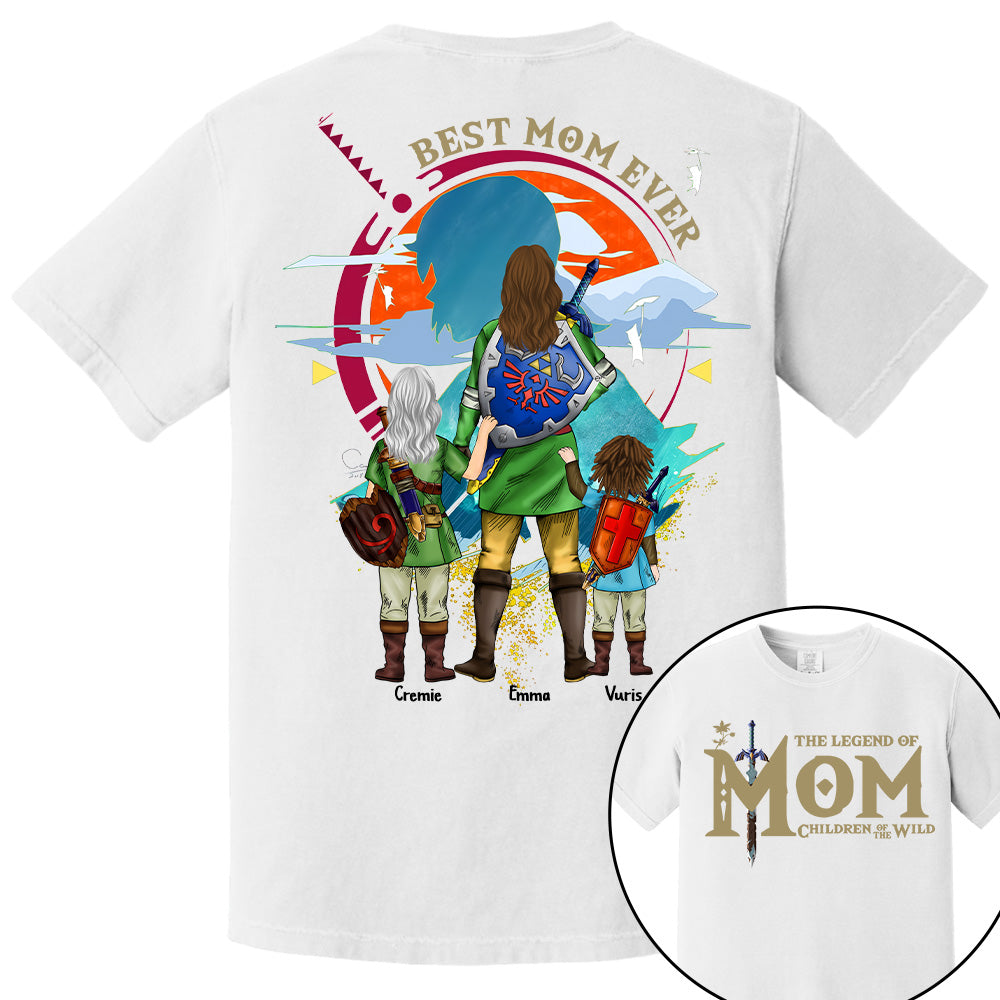 Personalized The Legend of Mom Children Of The Wild, Best Mom Ever Shirt, Gif For Mother's Day A2110 Tu20