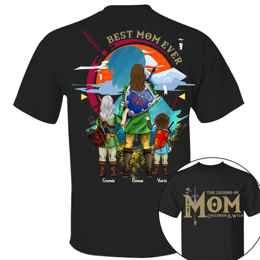 Personalized The Legend of Mom Children Of The Wild, Best Mom Ever Shirt, Gif For Mother's Day A2110 Tu20