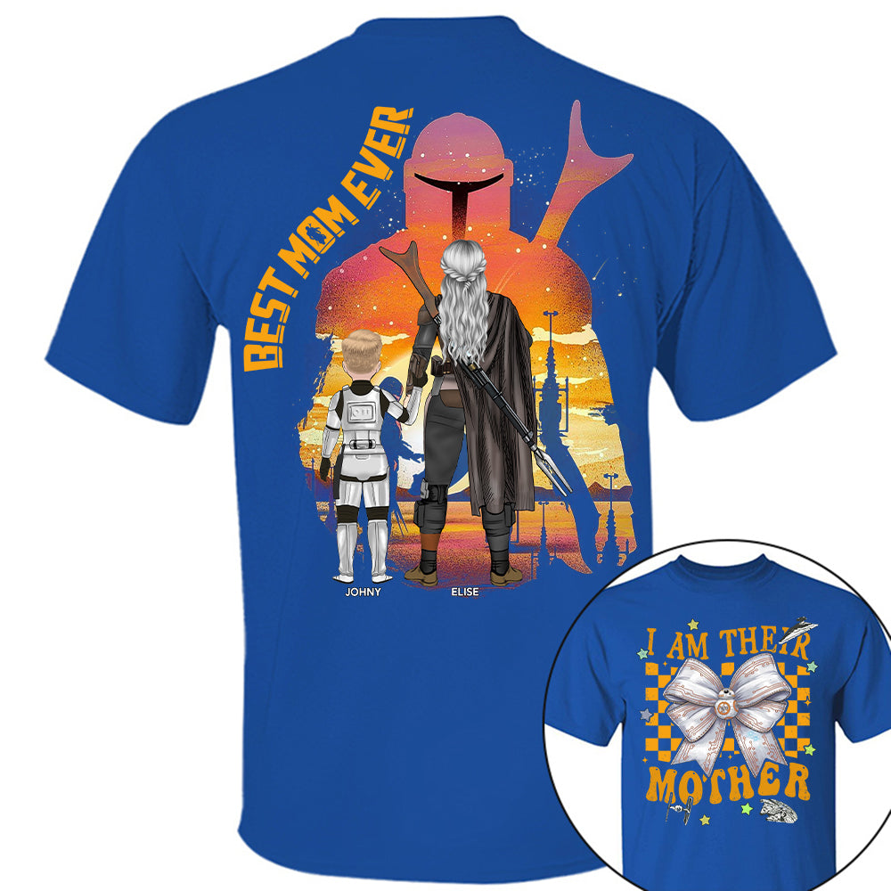 I Am Their Mother - Personalized Coquette Shirt For Mom - Mother's Day Hv01