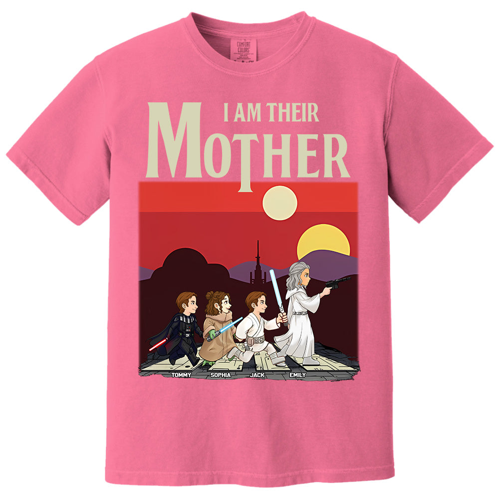 I Am Their Mother - Personalized Shirt For Mom Vr1 Pt99