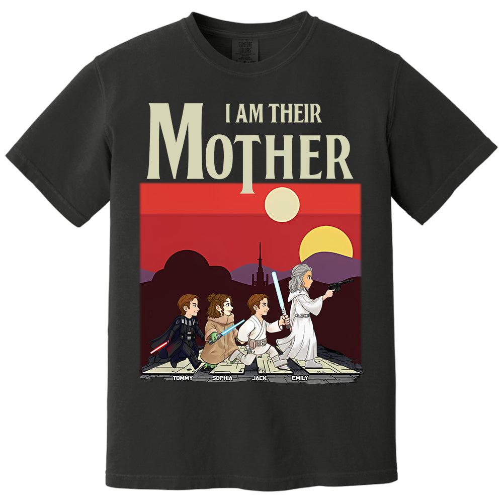 I Am Their Mother - Personalized Shirt For Mom Vr1 Pt99