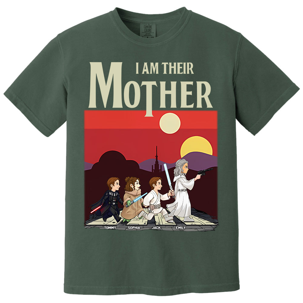 I Am Their Mother - Personalized Shirt For Mom Vr1 Pt99