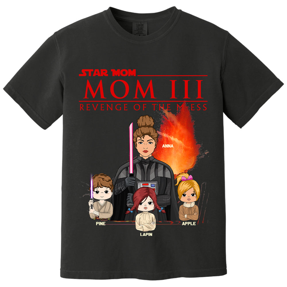 Mom³ – Revenge of the M-ess Personalized Shirt For Mom Tu20