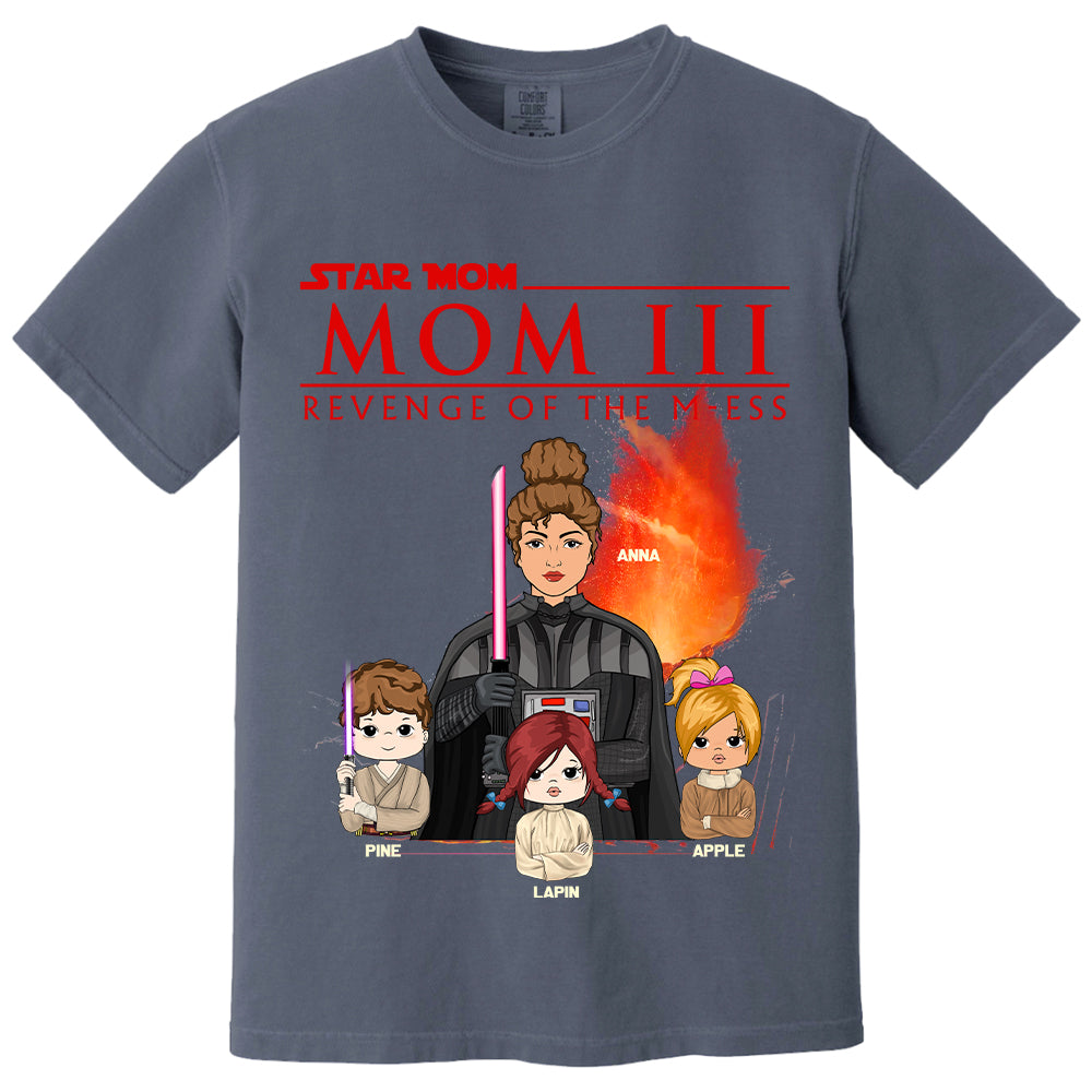 Mom³ – Revenge of the M-ess Personalized Shirt For Mom Tu20