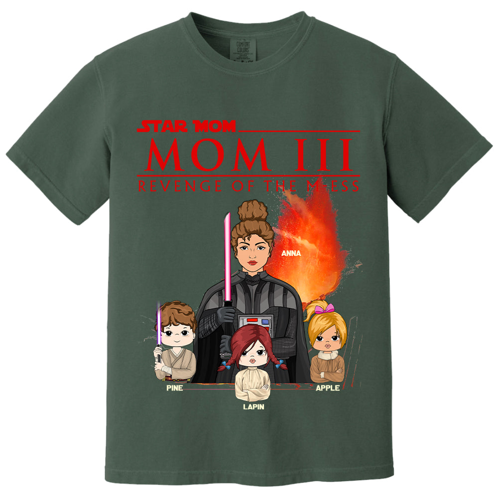 Mom³ – Revenge of the M-ess Personalized Shirt For Mom Tu20