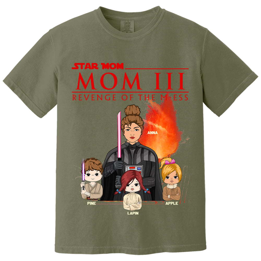 Mom³ – Revenge of the M-ess Personalized Shirt For Mom Tu20