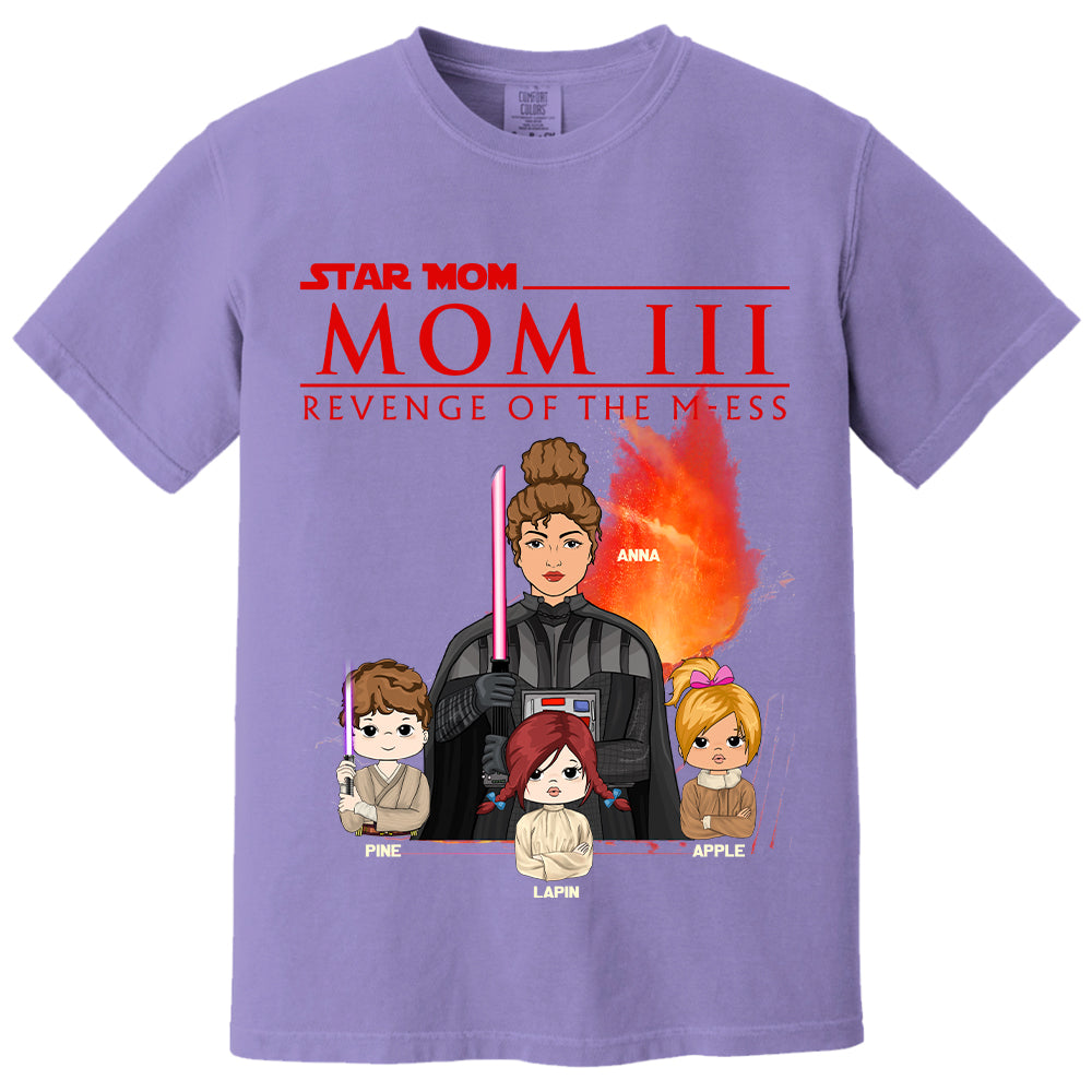 Mom³ – Revenge of the M-ess Personalized Shirt For Mom Tu20