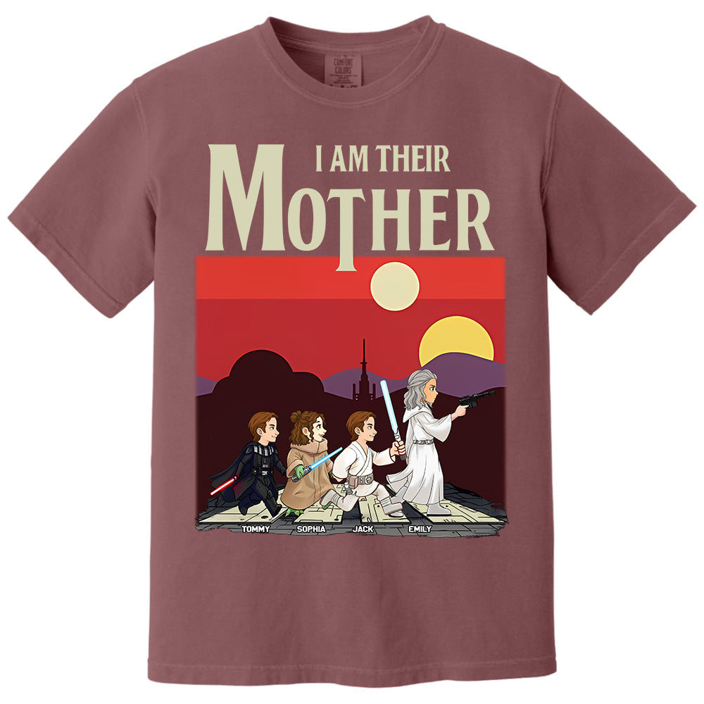 I Am Their Mother - Personalized Shirt For Mom Vr1 Pt99