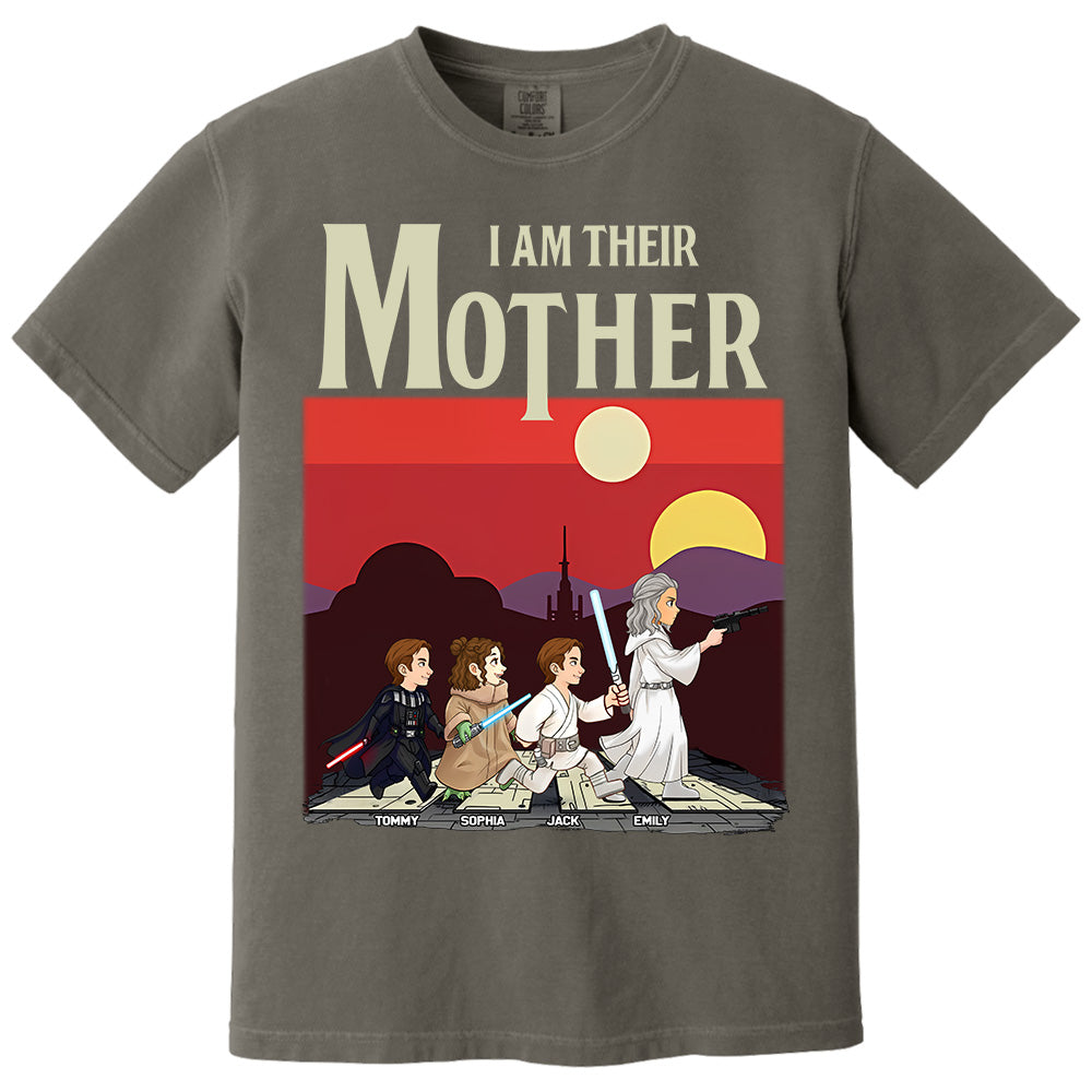 I Am Their Mother - Personalized Shirt For Mom Vr1 Pt99