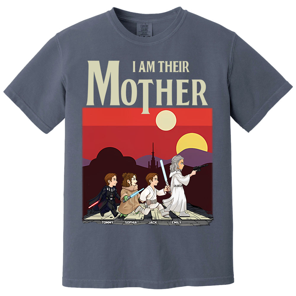 I Am Their Mother - Personalized Shirt For Mom Vr1 Pt99
