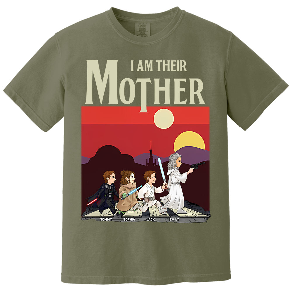 I Am Their Mother - Personalized Shirt For Mom Vr1 Pt99