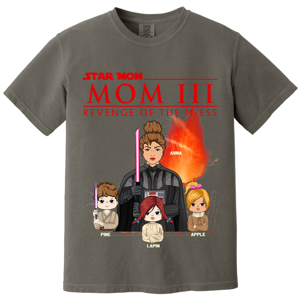 Mom³ – Revenge of the M-ess Personalized Shirt For Mom Tu20
