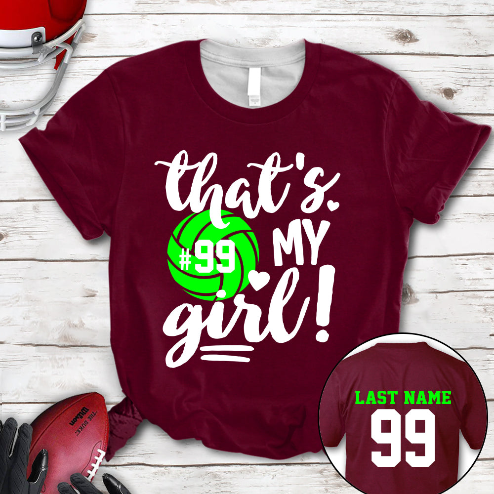 Personalized Shirt Volleyball Spirit Volleyball Mom Cute All Over Print Shirt For Volleyball Mom Grandma Volleyball Family Game Day Shirt H2511 Ha96