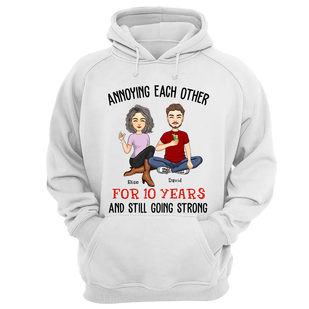 Annoying Each Other For Years And Still Going Strong Anniversary Wedding Shirt Gift For Husband Wife Dad Mom Nh00