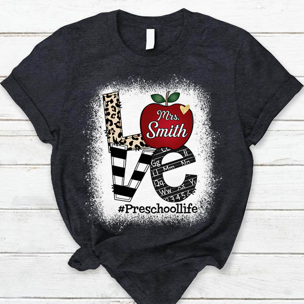 Personalized Shirt Title Can Be Changed Love Teacher Life Shirt For Teachers Hk10 Trhn