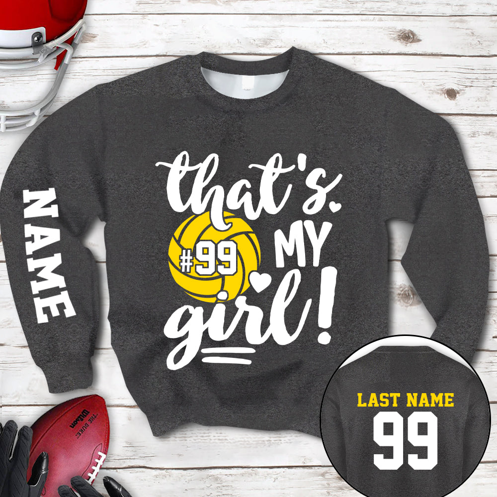 Personalized Shirt Volleyball Spirit Volleyball Mom Cute All Over Print Shirt For Volleyball Mom Grandma Volleyball Family Game Day Shirt H2511 Ha96