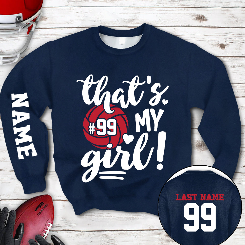 Personalized Shirt Volleyball Spirit Volleyball Mom Cute All Over Print Shirt For Volleyball Mom Grandma Volleyball Family Game Day Shirt H2511 Ha96