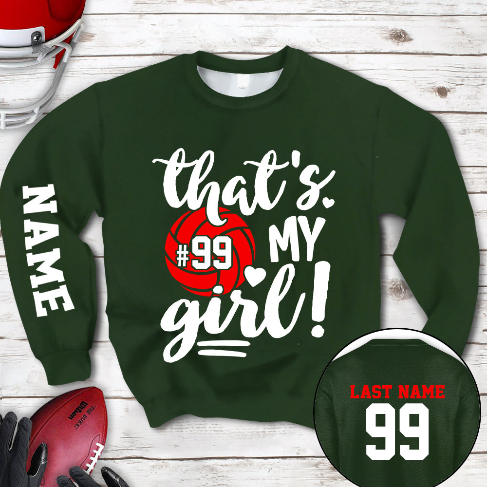 Personalized Shirt Volleyball Spirit Volleyball Mom Cute All Over Print Shirt For Volleyball Mom Grandma Volleyball Family Game Day Shirt H2511 Ha96