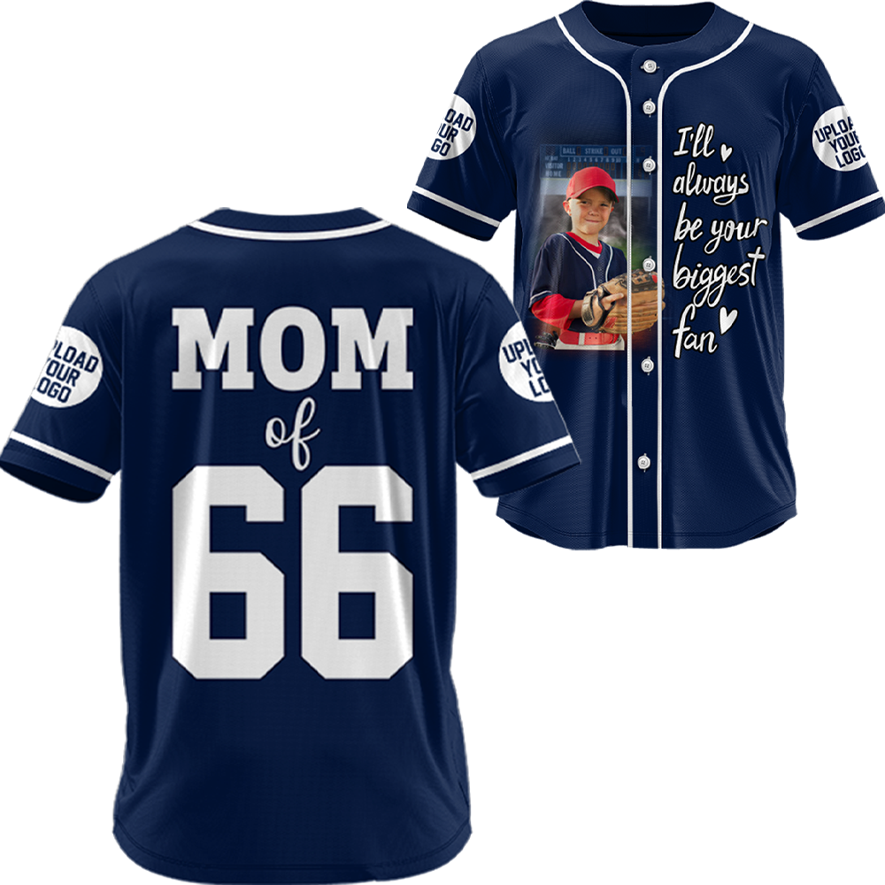 Custom Photo Baseball Game Day Baseball Jersey Gift For Baseball Lovers - Personalized Gift For Baseball Player K1702 Tu20
