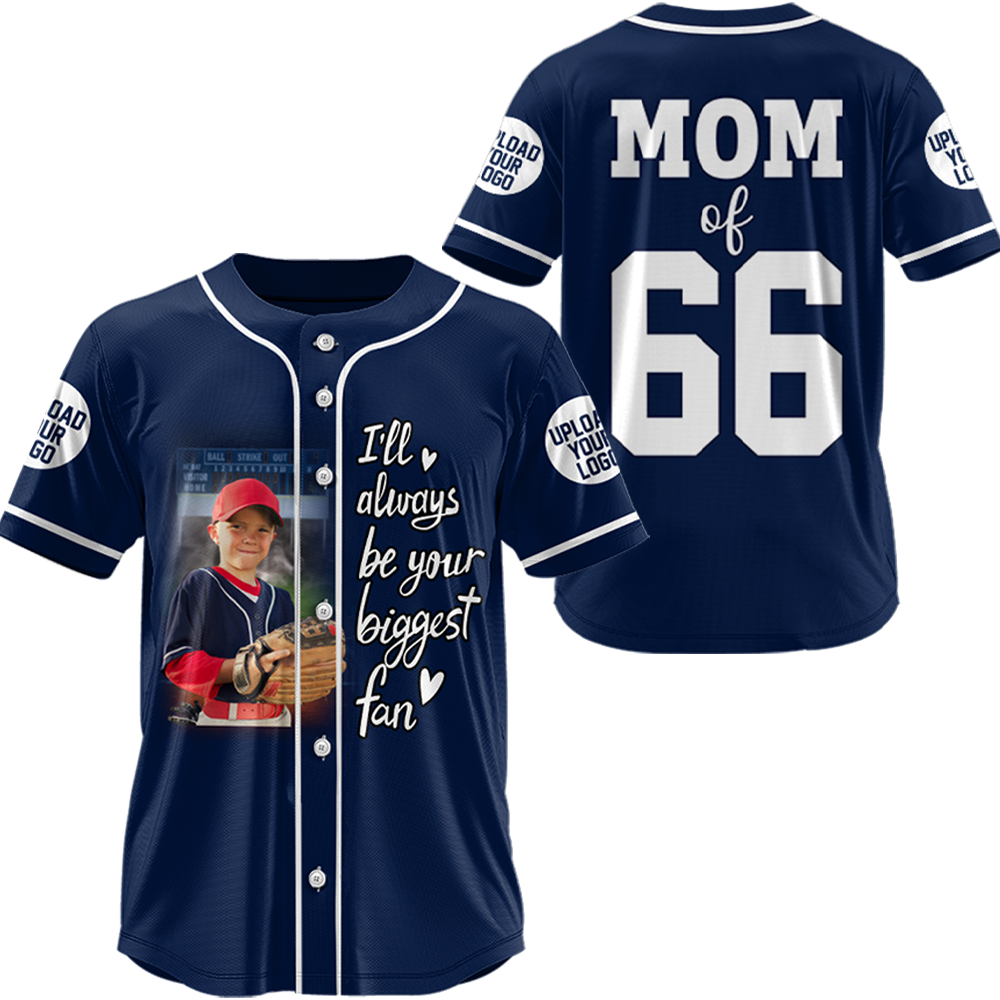 Custom Photo Baseball Game Day Baseball Jersey Gift For Baseball Lovers - Personalized Gift For Baseball Player K1702 Tu20
