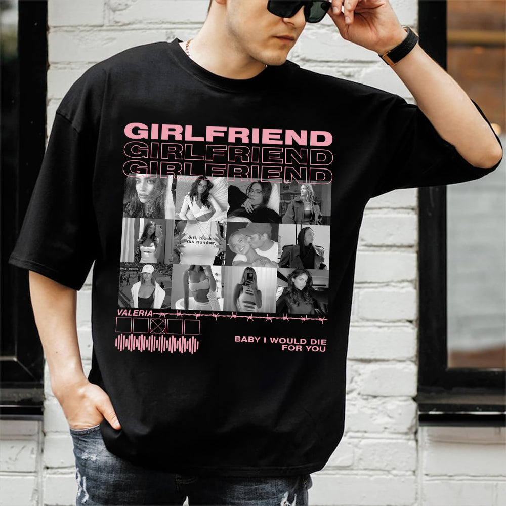 Only You Shirt, Only You Photo Shirt, Girlfriend Collage T-Shirt, Girlfriend Tshirt Only You, Valentines Custom Photo Shirt, Boyfriend Shirt Custom Photo Shirt