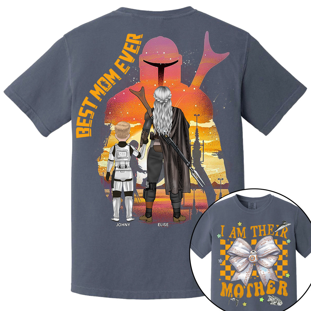I Am Their Mother - Personalized Coquette Shirt For Mom - Mother's Day Hv01
