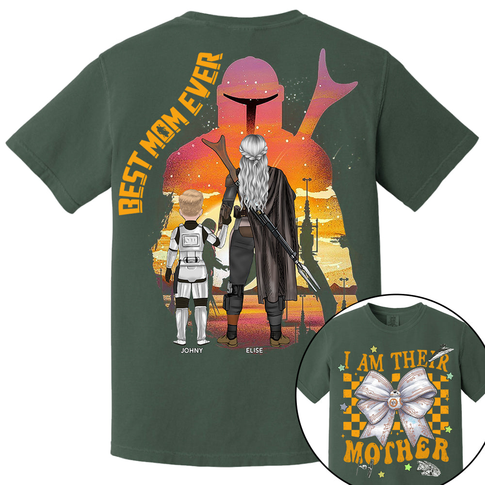 I Am Their Mother - Personalized Coquette Shirt For Mom - Mother's Day Hv01