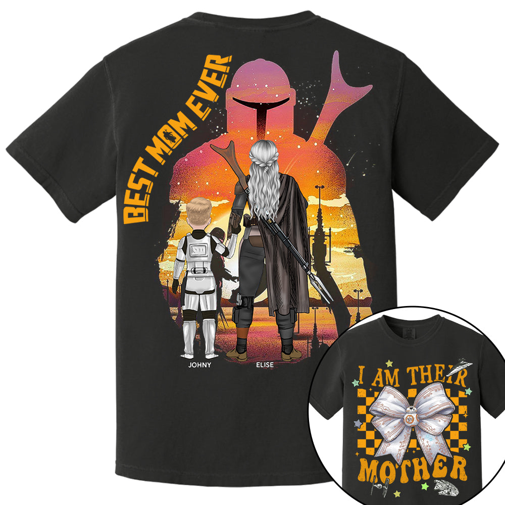 I Am Their Mother - Personalized Coquette Shirt For Mom - Mother's Day Hv01