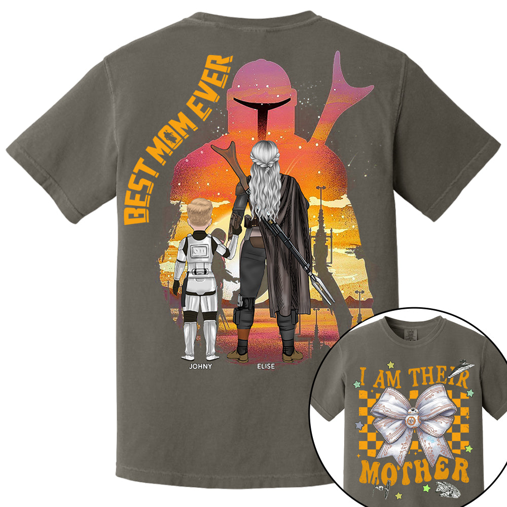 I Am Their Mother - Personalized Coquette Shirt For Mom - Mother's Day Hv01