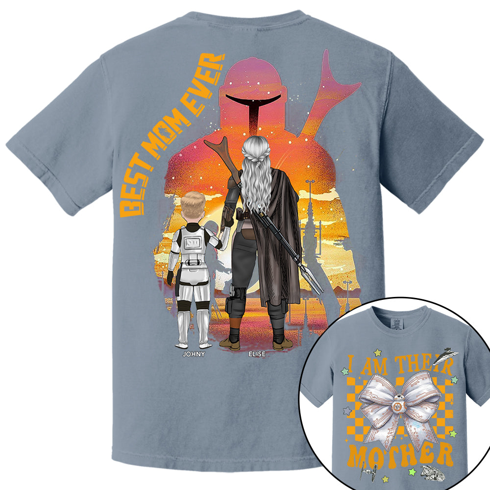 I Am Their Mother - Personalized Coquette Shirt For Mom - Mother's Day Hv01
