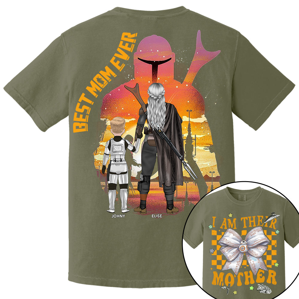 I Am Their Mother - Personalized Coquette Shirt For Mom - Mother's Day Hv01