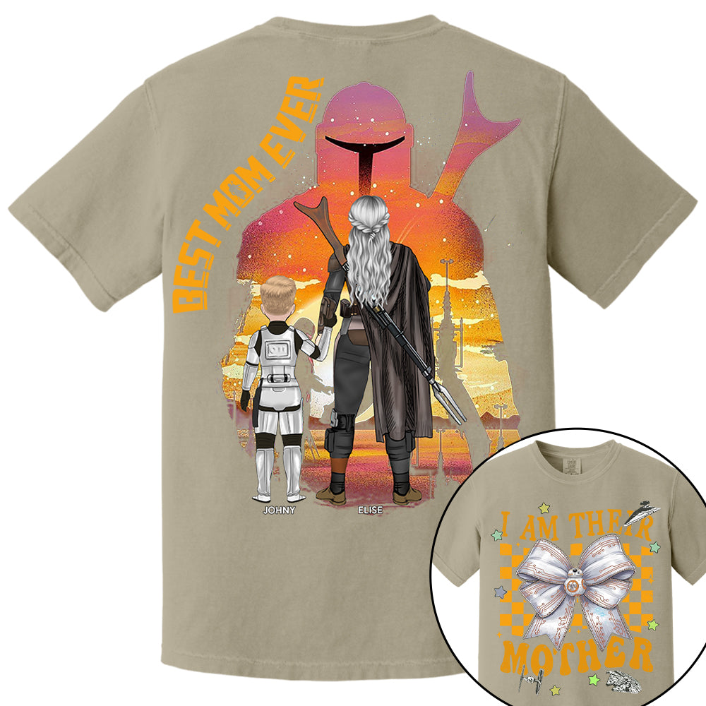 I Am Their Mother - Personalized Coquette Shirt For Mom - Mother's Day Hv01