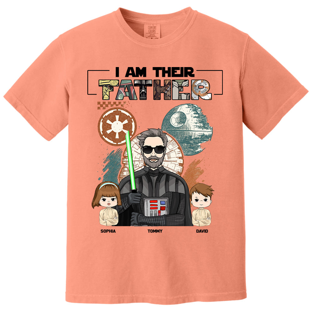 I Am Their Father Custom Shirt For Dad - Father's Day Gift 2025 Pt99