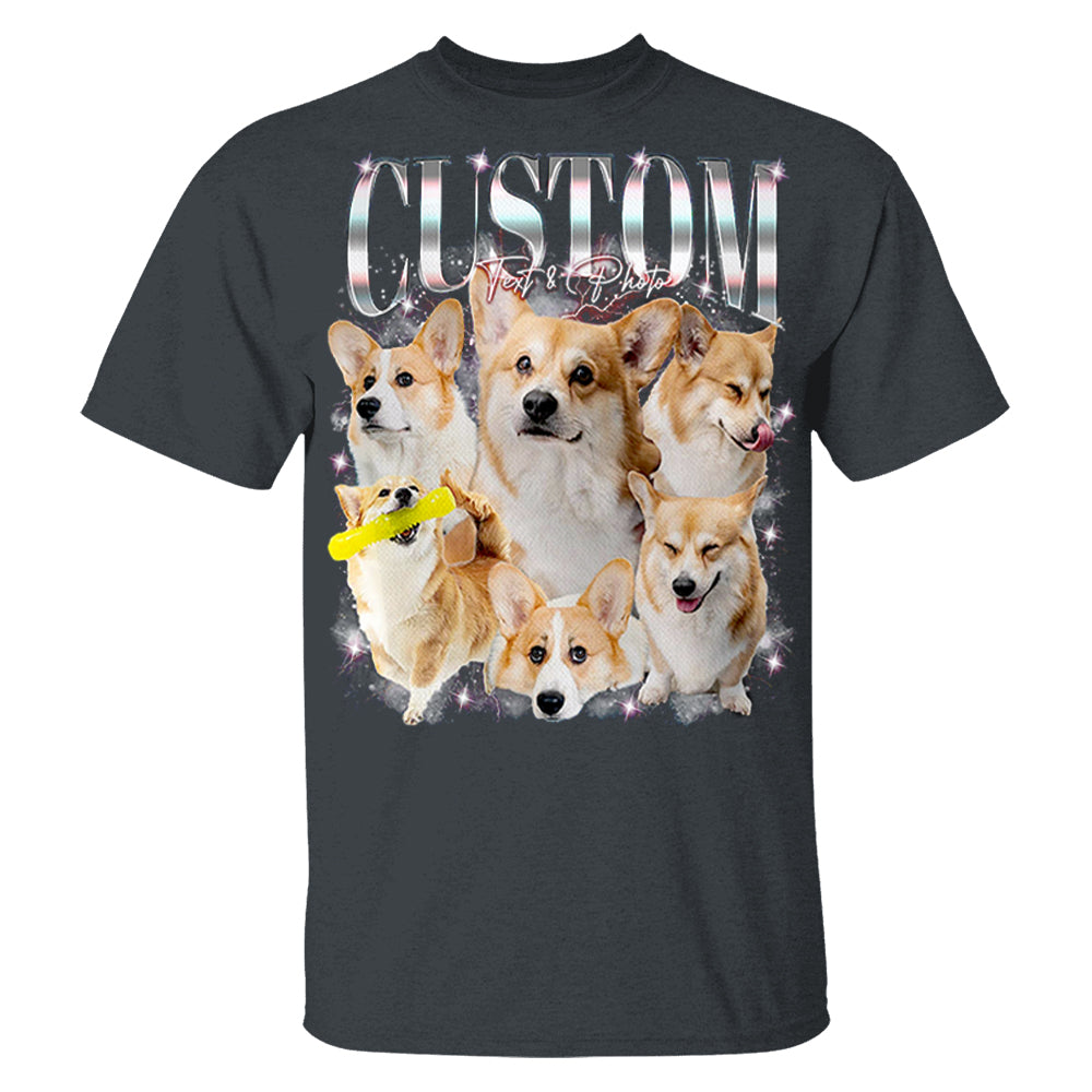 Custom Your Photo Bootleg Rap Shirt Custom Girlfriend Face Shirt for Boyfriend