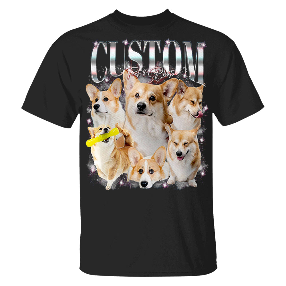 Custom Your Photo Bootleg Rap Shirt Custom Girlfriend Face Shirt for Boyfriend