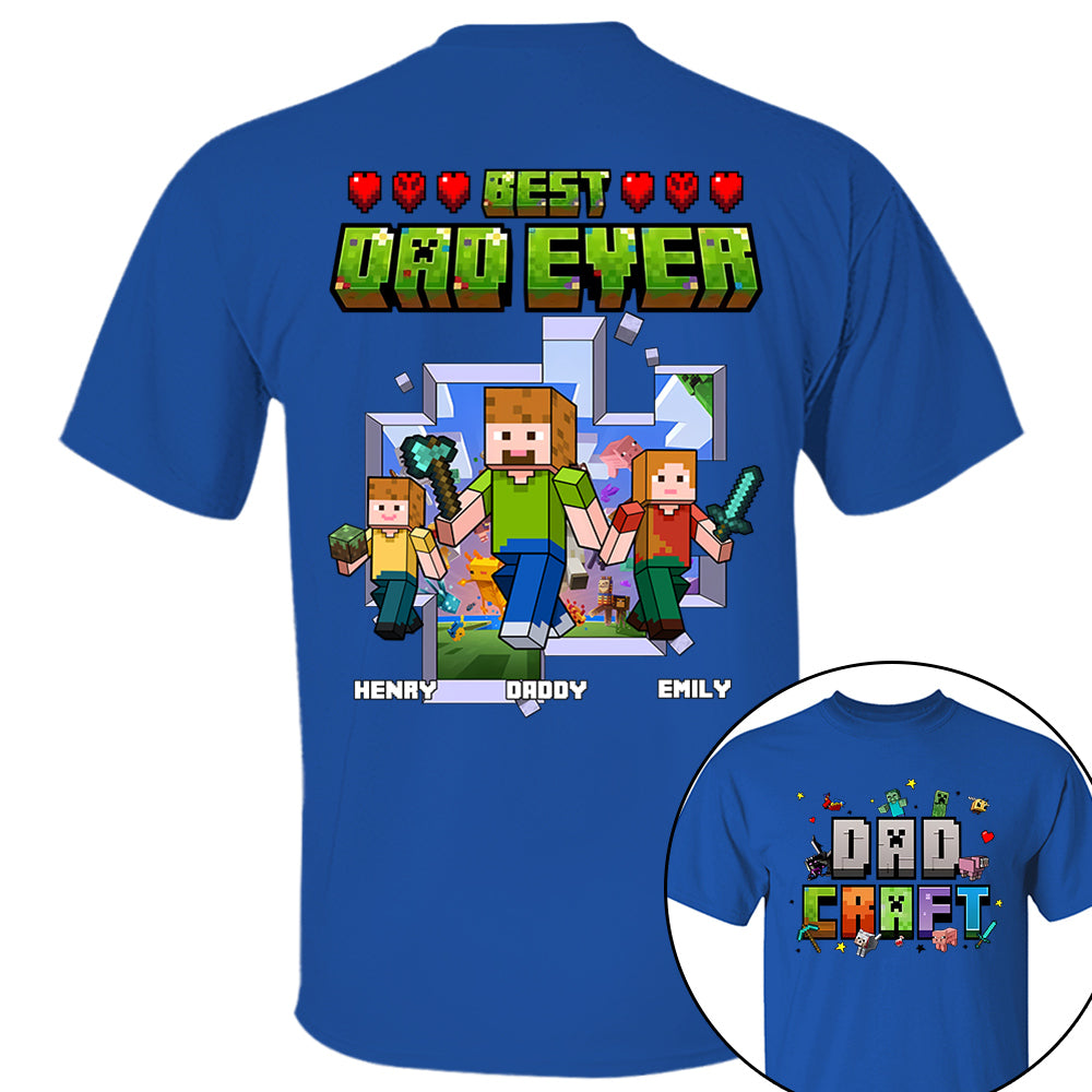 Custom Dadcraft Shirt Gift For Father's Day - N3005 VH01
