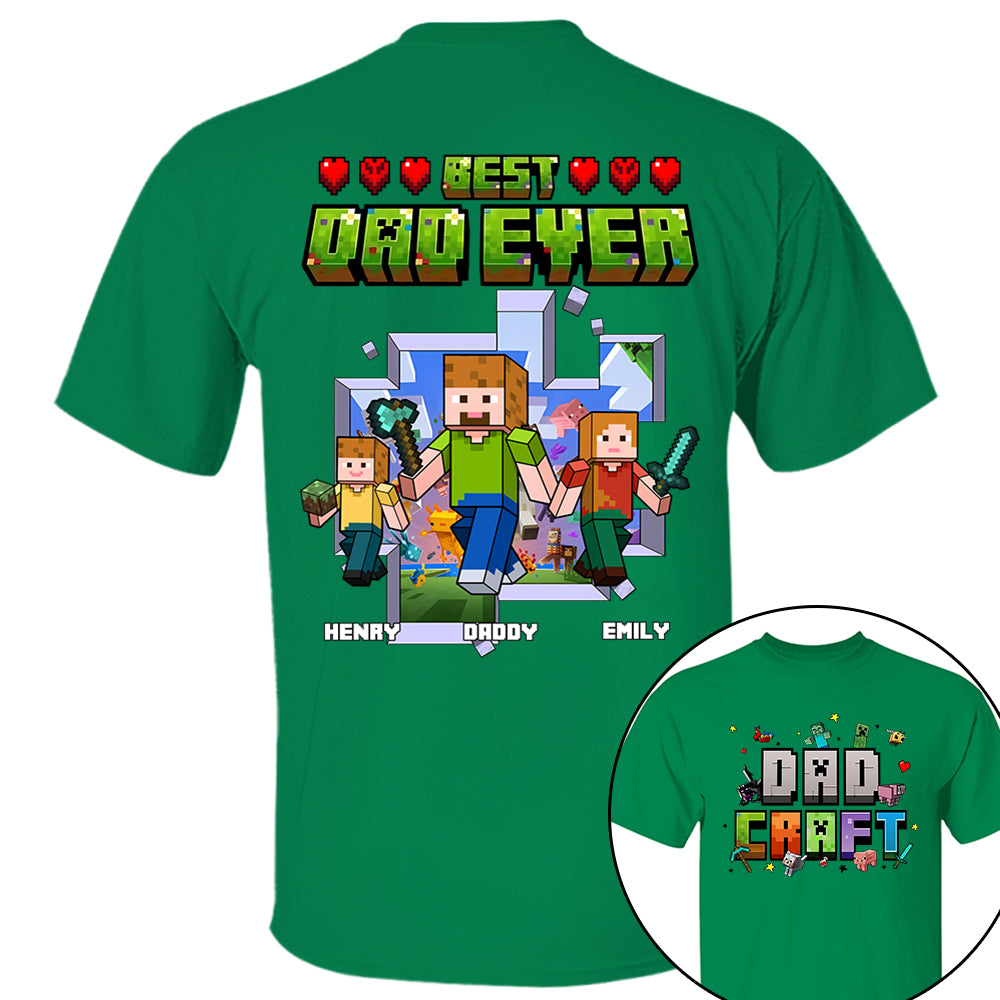 Custom Dadcraft Shirt Gift For Father's Day - N3005 VH01