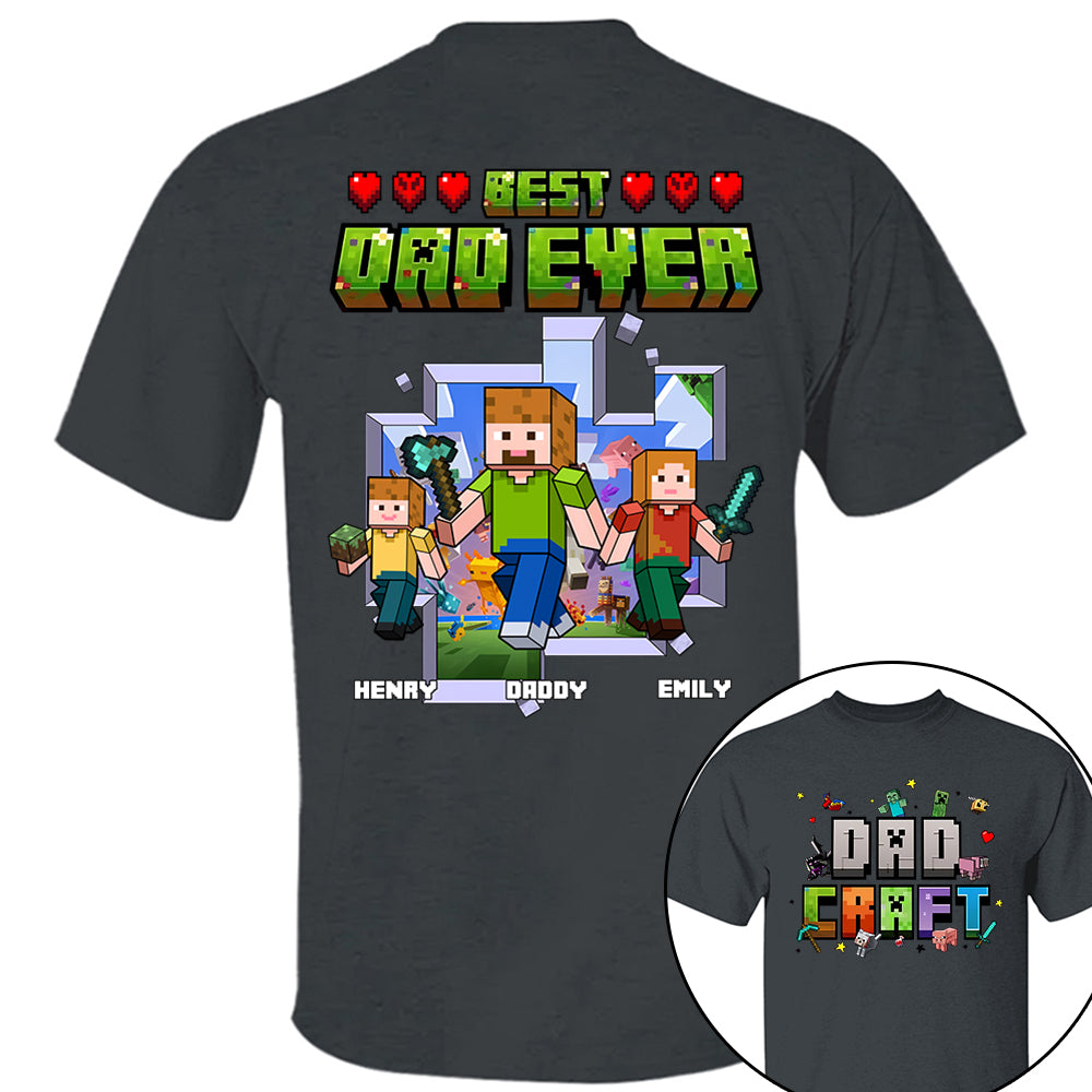 Custom Dadcraft Shirt Gift For Father's Day - N3005 VH01