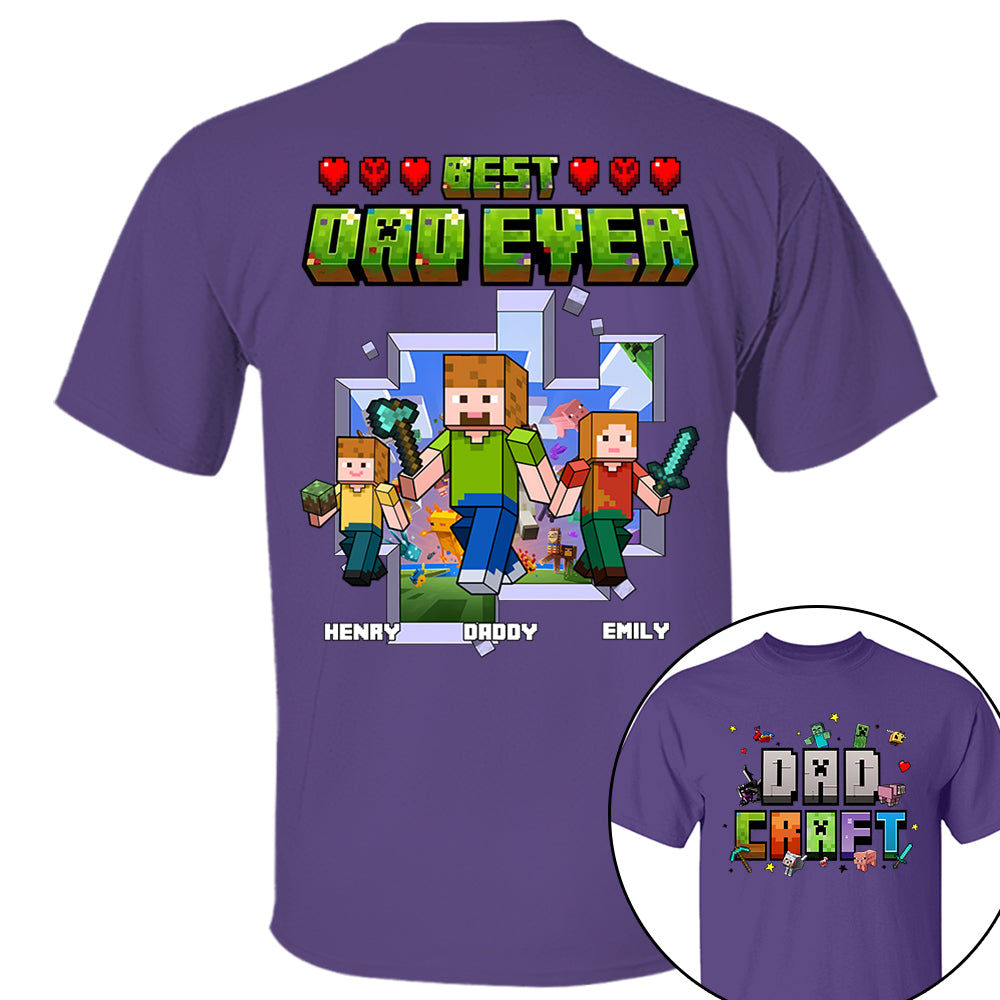 Custom Dadcraft Shirt Gift For Father's Day - N3005 VH01