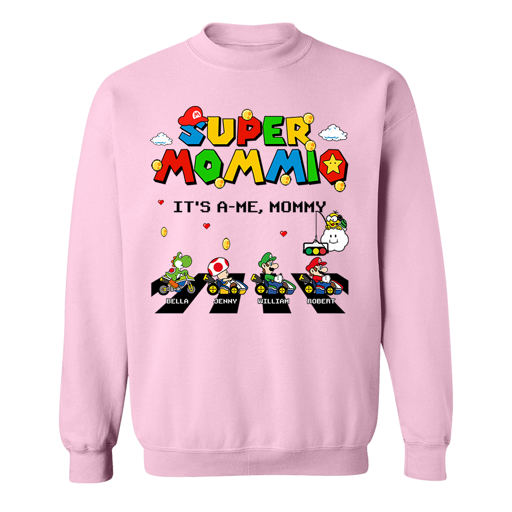 Super Mommio It's A Me Mommy Personalized Shirt Gifts For Mom
