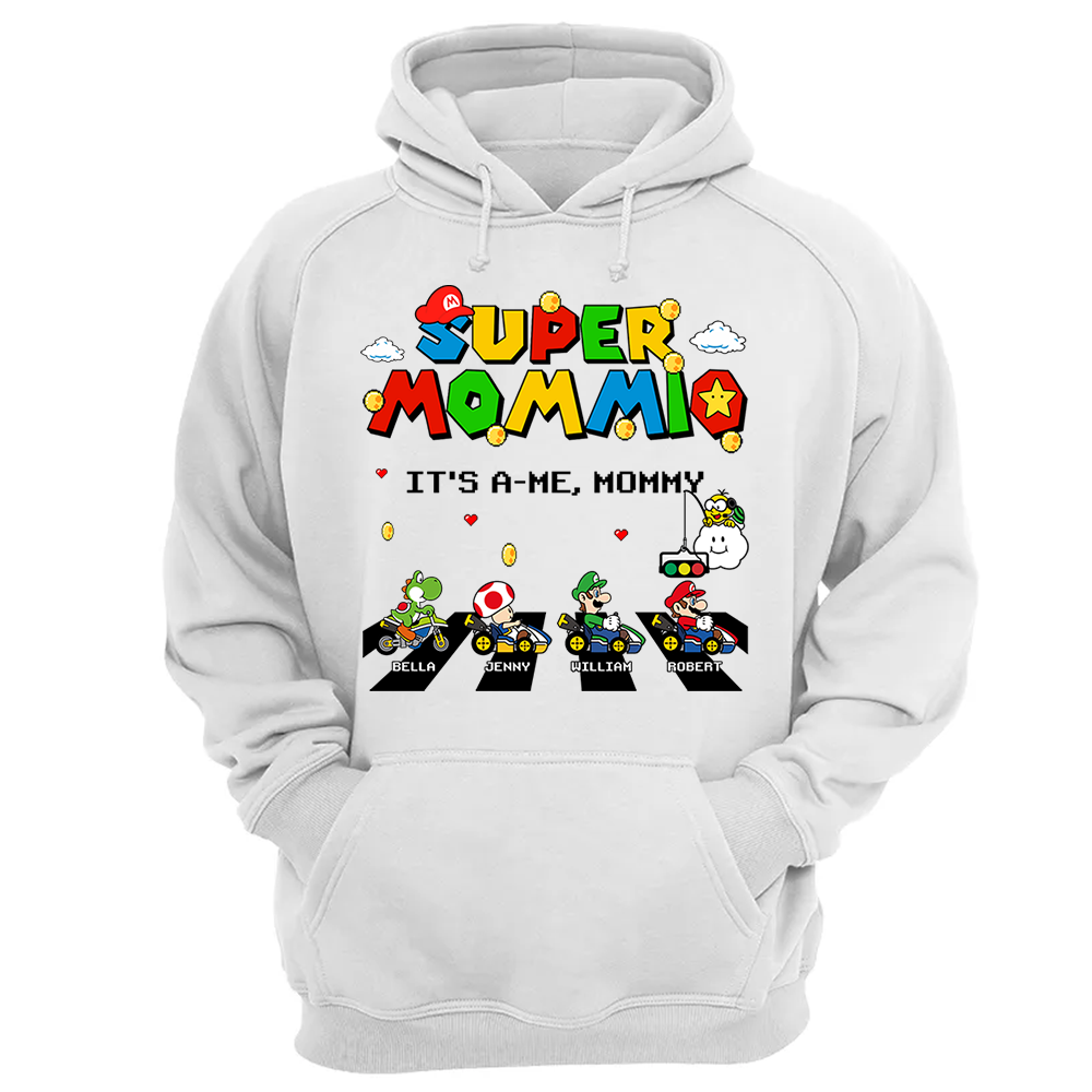 Super Mommio It's A Me Mommy Personalized Shirt Gifts For Mom