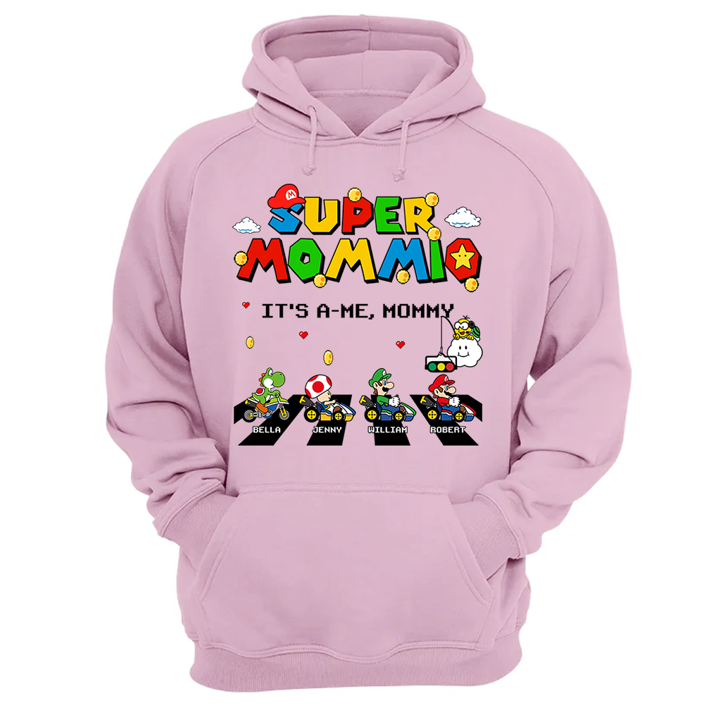 Super Mommio It's A Me Mommy Personalized Shirt Gifts For Mom