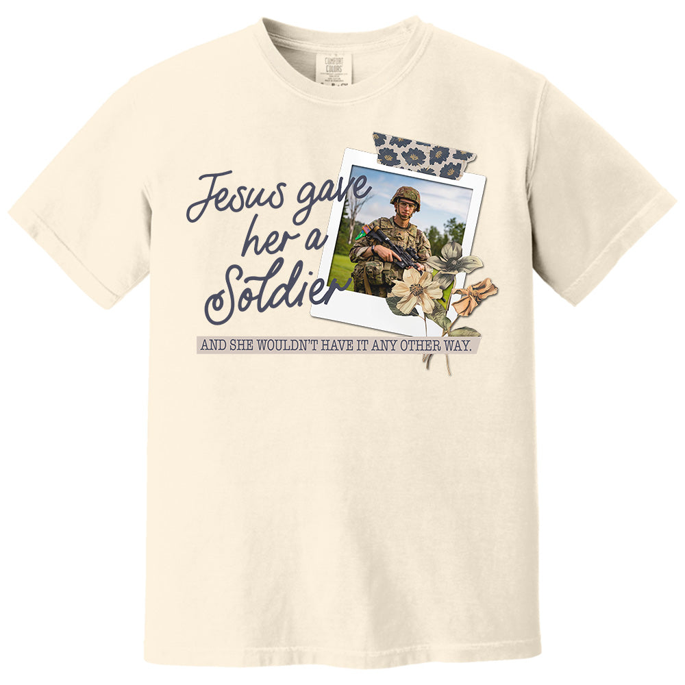 Jesus Gave Her - Custom Upload Photo Shirt pt99