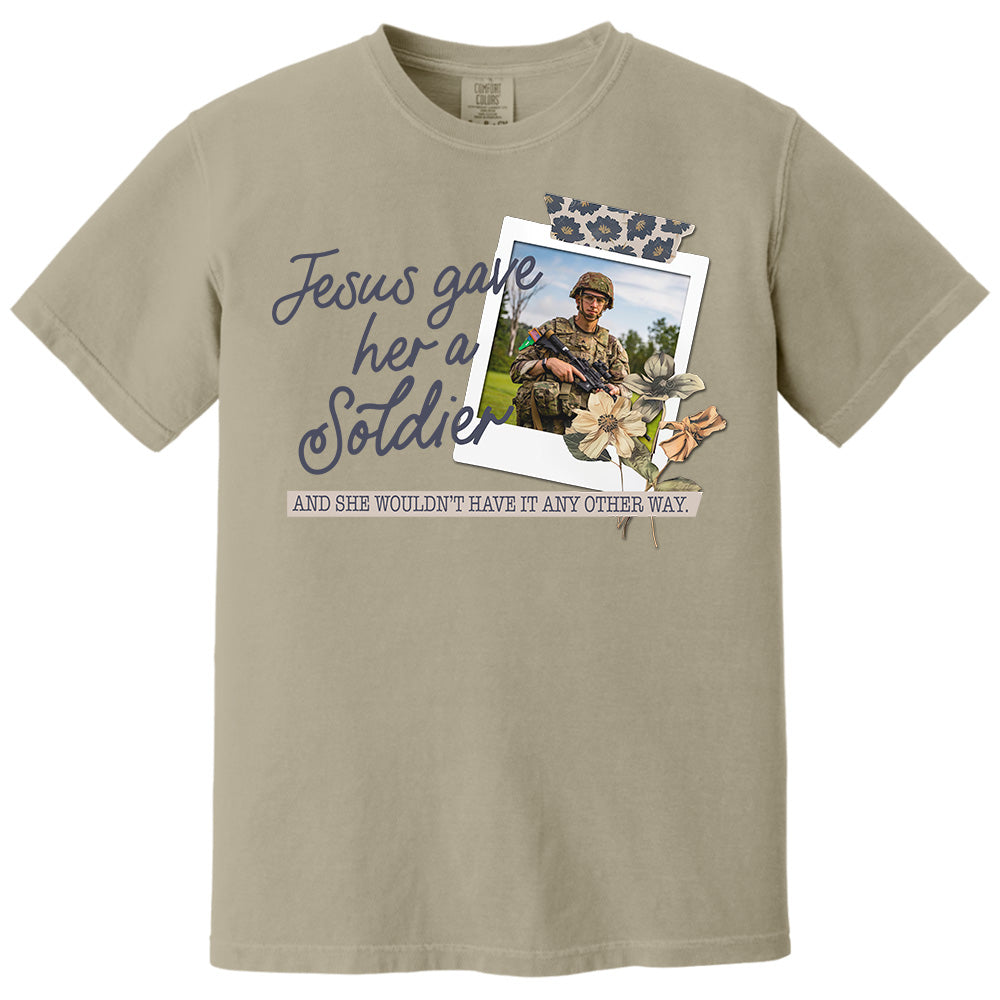 Jesus Gave Her - Custom Upload Photo Shirt pt99