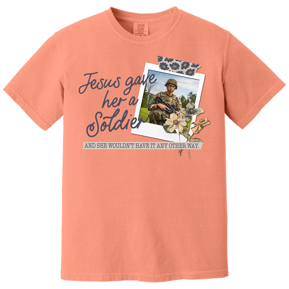 Jesus Gave Her - Custom Upload Photo Shirt pt99