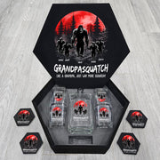 Papasquatch, Like A Grandpa, Just Way More Squatchy - Personalized Decanter Set
