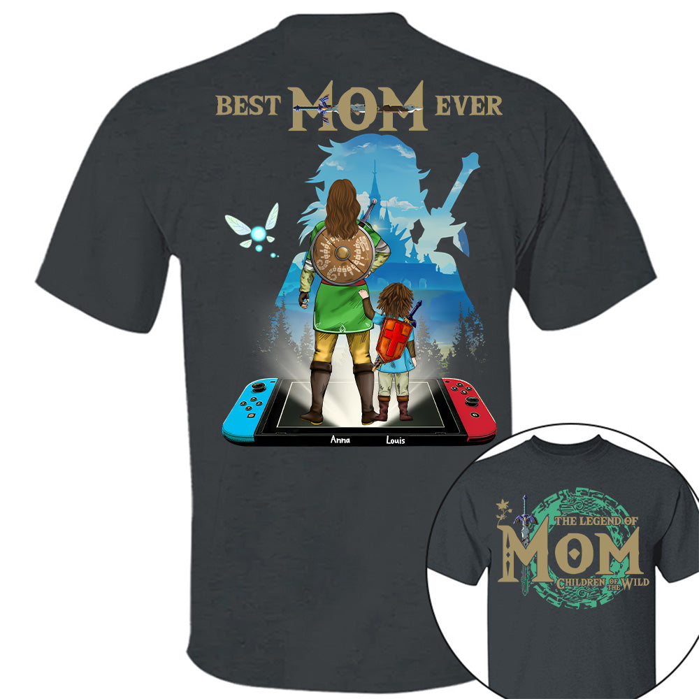 Personalized Gifts For Mom Shirt The Legend Of Mom Shirt - Children Of The Wild Shirt Tu24